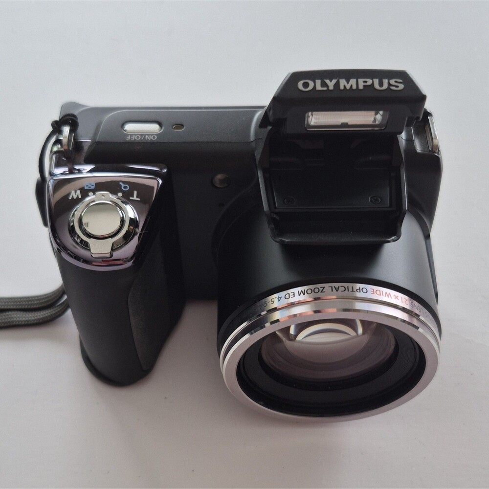 PARTS ONLY -Olympus SP-620UZ Bridge Digital Camera 16MP 21x Zoom Flash 3in Black